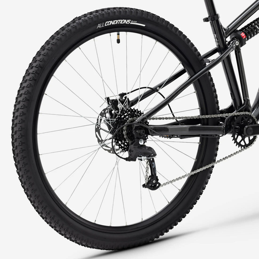 Bicicleta MTB Travesía Expl 100 S Negro 29" Suspensión Integral Cuadro Aluminio - Image 5