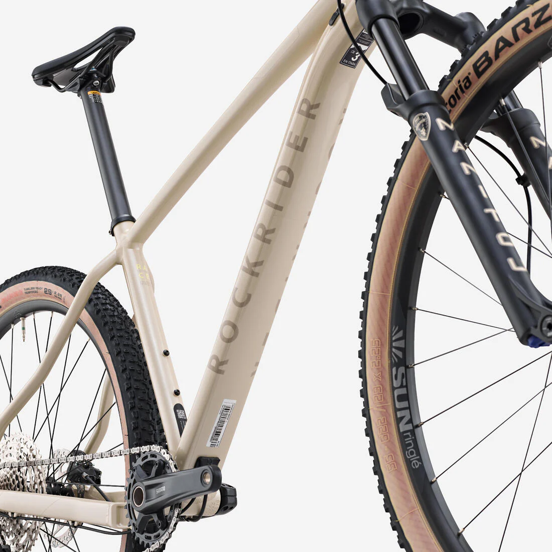 Bicicleta MTB XC Race 540 Beis Semirrígida 29" Cuadro Aluminio - Image 4