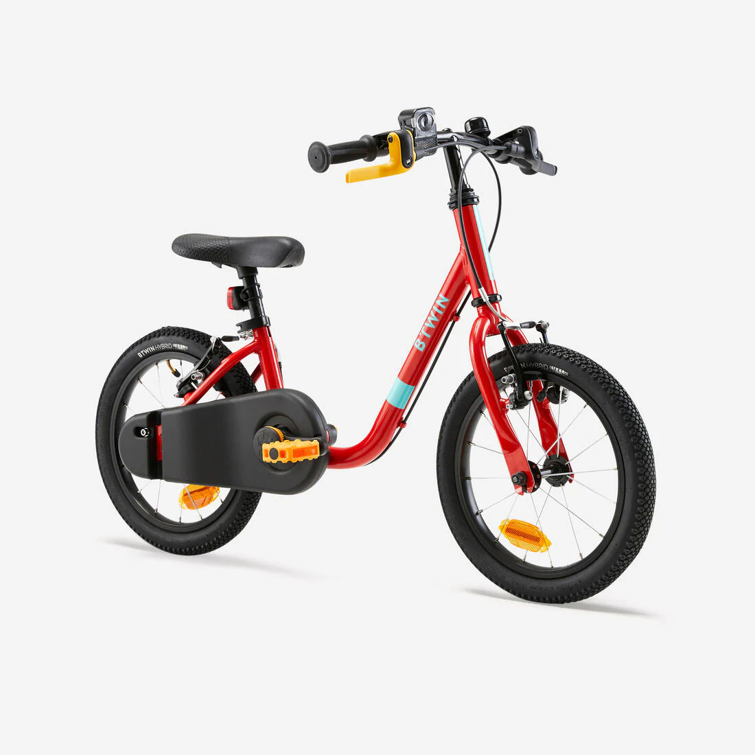 BICICLETA NIÑO 2 EN 1 DISCOVER500 - ROJA 14" - Image 12