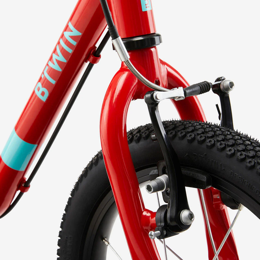 BICICLETA NIÑO 2 EN 1 DISCOVER500 - ROJA 14" - Image 15