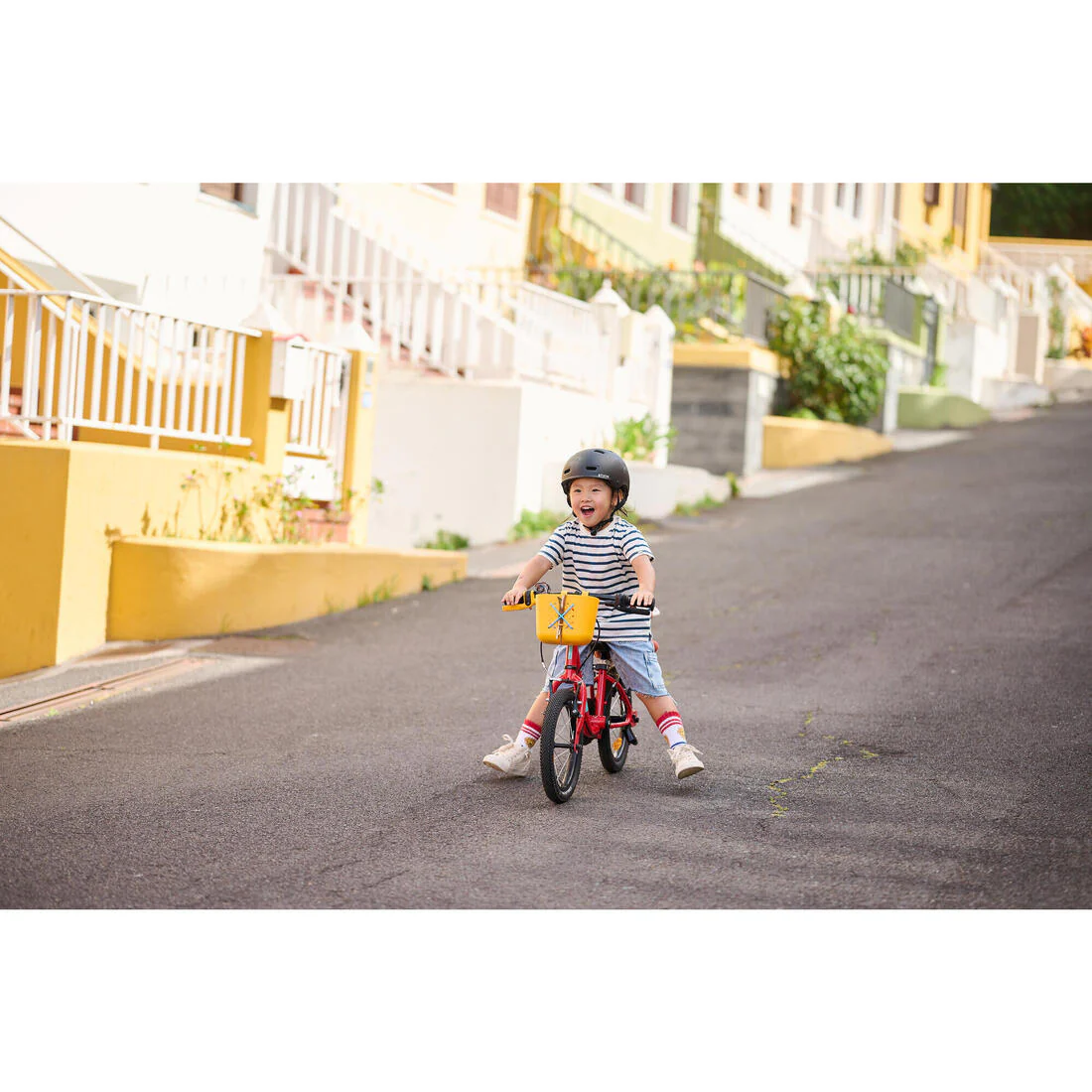 BICICLETA NIÑO 2 EN 1 DISCOVER500 - ROJA 14" - Image 21