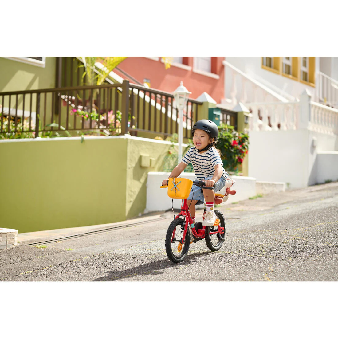 BICICLETA NIÑO 2 EN 1 DISCOVER500 - ROJA 14" - Image 22