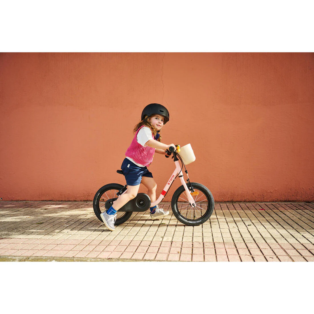 BICICLETA NIÑO 2 EN 1 DISCOVER500 - ROJA 14" - Image 25