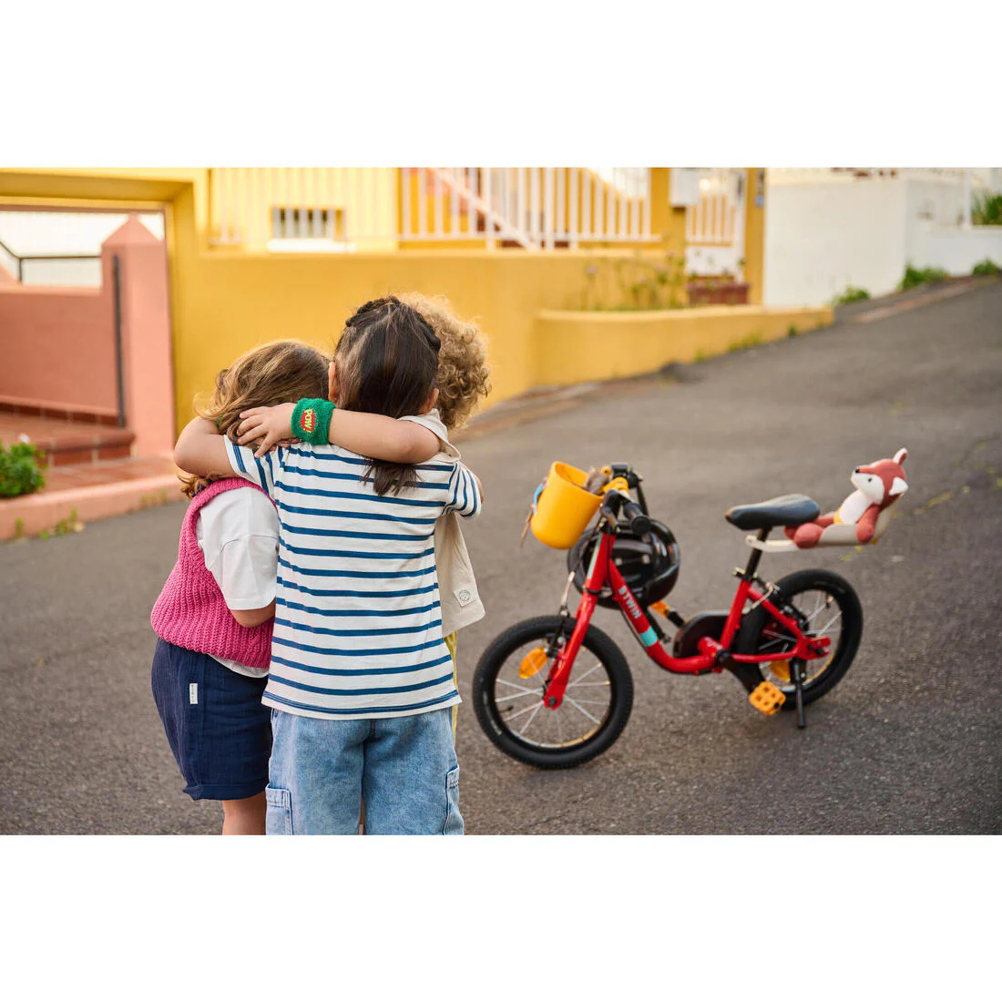 BICICLETA NIÑO 2 EN 1 DISCOVER500 - ROJA 14" - Image 29