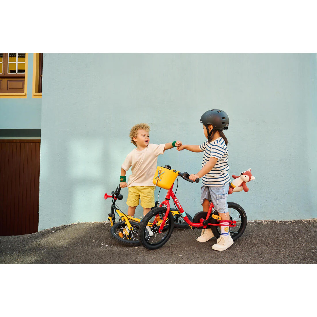 BICICLETA NIÑO 2 EN 1 DISCOVER500 - ROJA 14" - Image 30