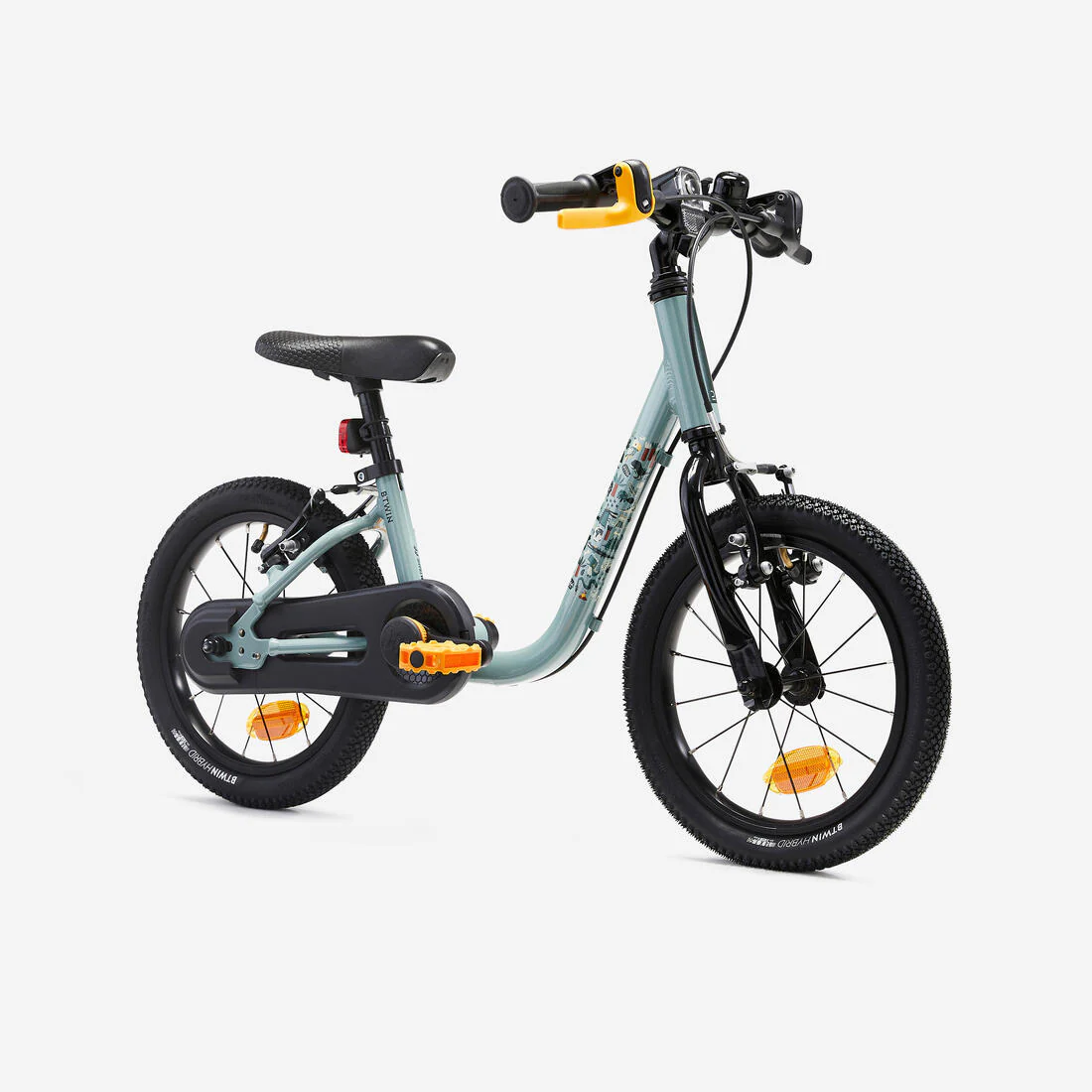 BICICLETA NIÑO 2 EN 1 DISCOVER900 3 A 5 AÑOS  - CUADRO ALUMINIO 14" - Image 11