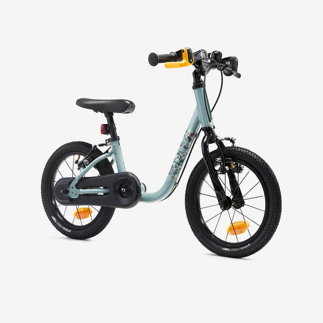 BICICLETA NIÑO 2 EN 1 DISCOVER900 3 A 5 AÑOS  - CUADRO ALUMINIO 14" - Image 13