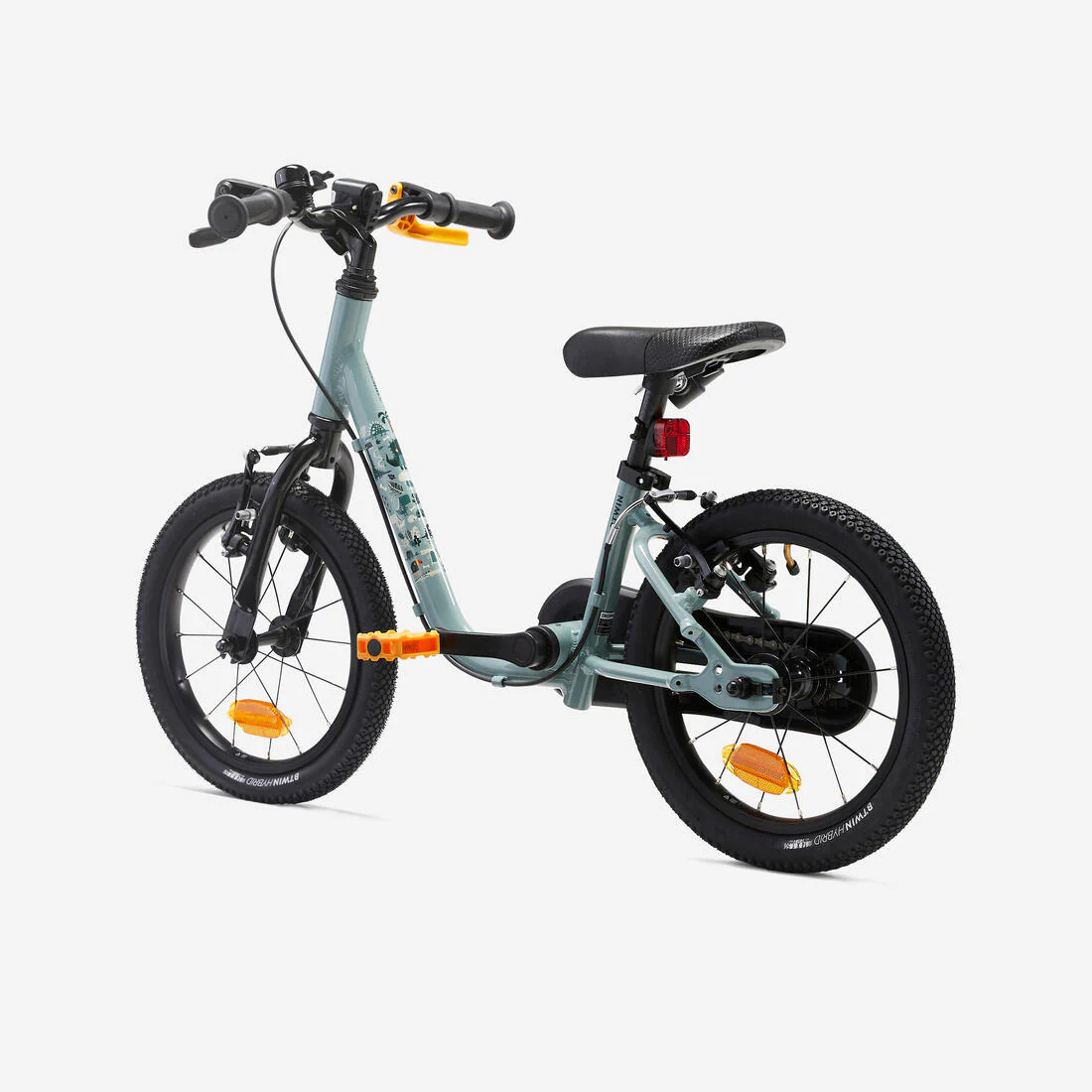 BICICLETA NIÑO 2 EN 1 DISCOVER900 3 A 5 AÑOS  - CUADRO ALUMINIO 14" - Image 35