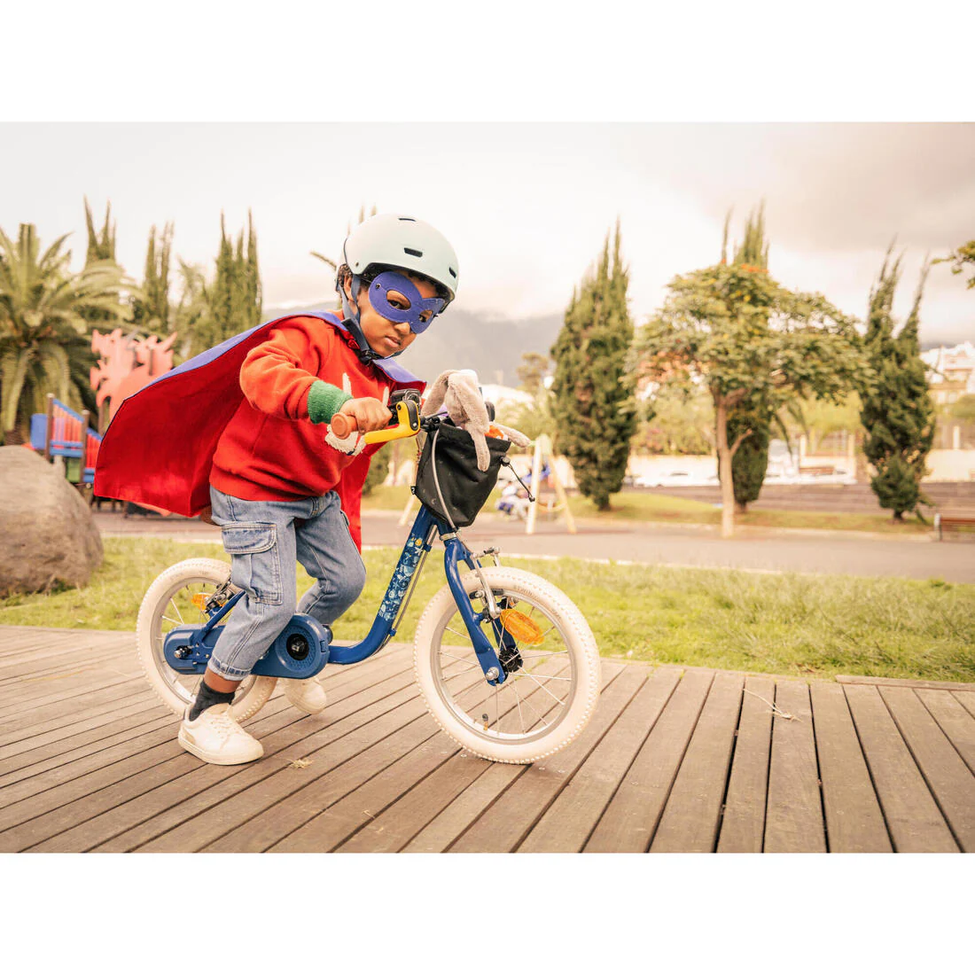 BICICLETA NIÑO 2 EN 1 DISCOVER900 3 A 5 AÑOS  - CUADRO ALUMINIO 14" - Image 51
