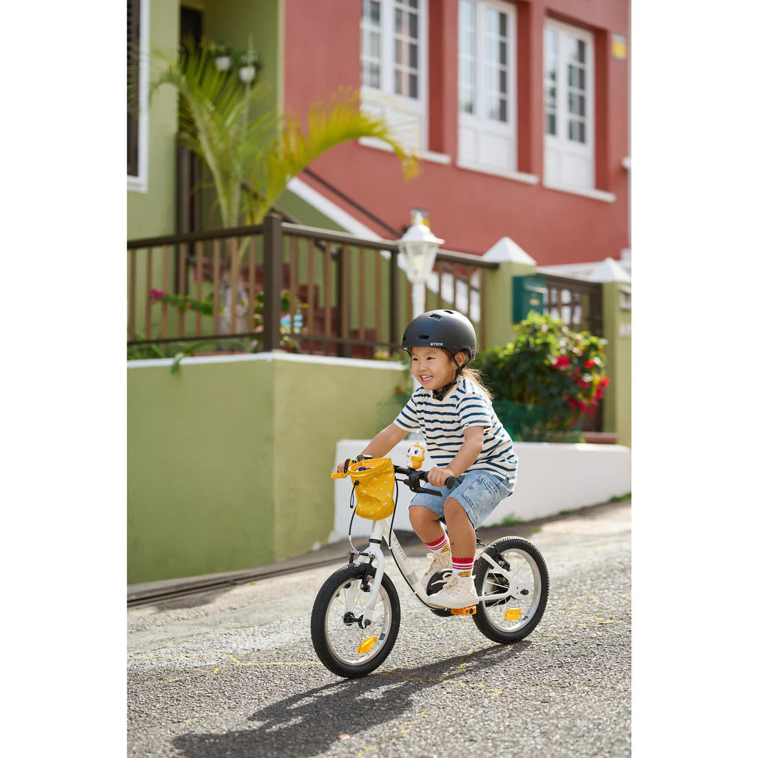 BICICLETA NIÑO DISCOVER100 3 A 5 AÑOS  - CUADRO ACERO 14" BLANCA - Image 10