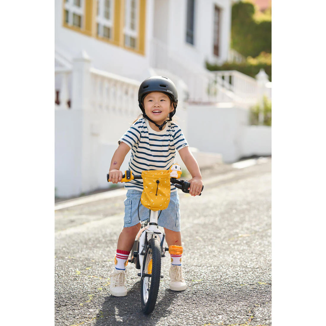BICICLETA NIÑO DISCOVER100 3 A 5 AÑOS  - CUADRO ACERO 14" BLANCA - Image 12