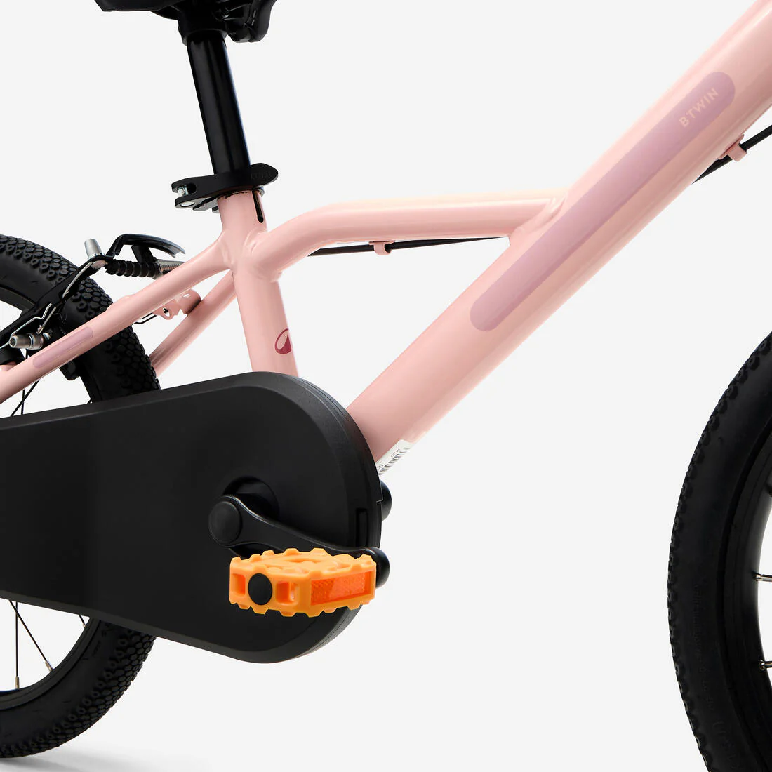 BICICLETA NIÑO DISCOVER500 4 A 6 AÑOS  - CUADRO ACERO 16" ROSADA PERLA - Image 18