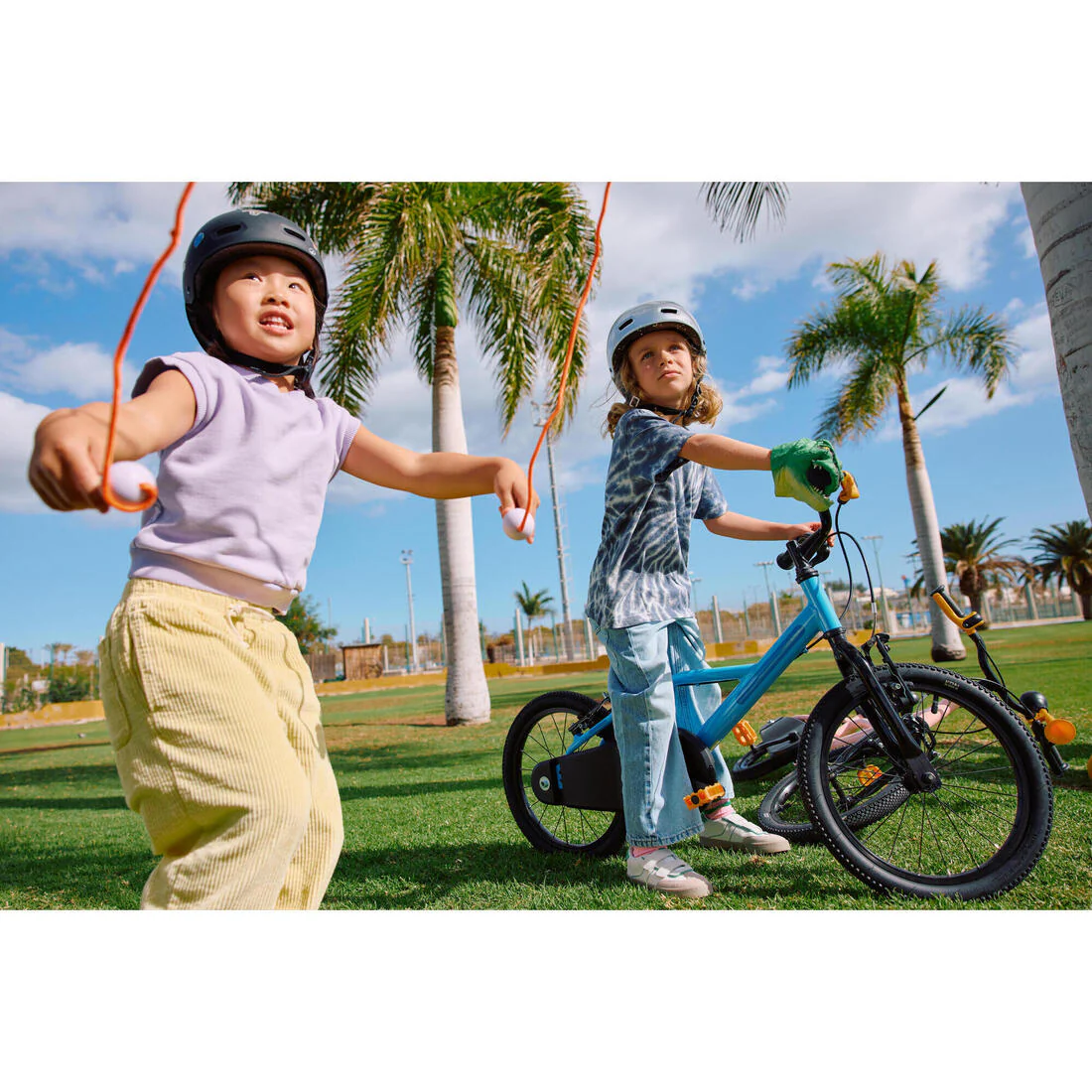 BICICLETA NIÑO DISCOVER500 4 A 6 AÑOS  - CUADRO ACERO 16" ROSADA PERLA - Image 28