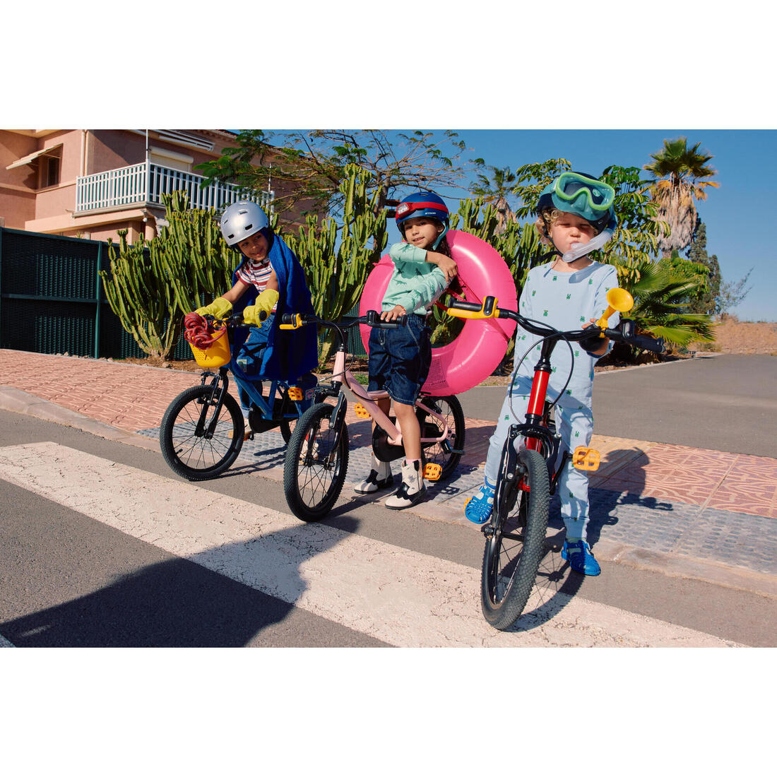 BICICLETA NIÑO DISCOVER500 4 A 6 AÑOS  - CUADRO ACERO 16" ROSADA PERLA - Image 29
