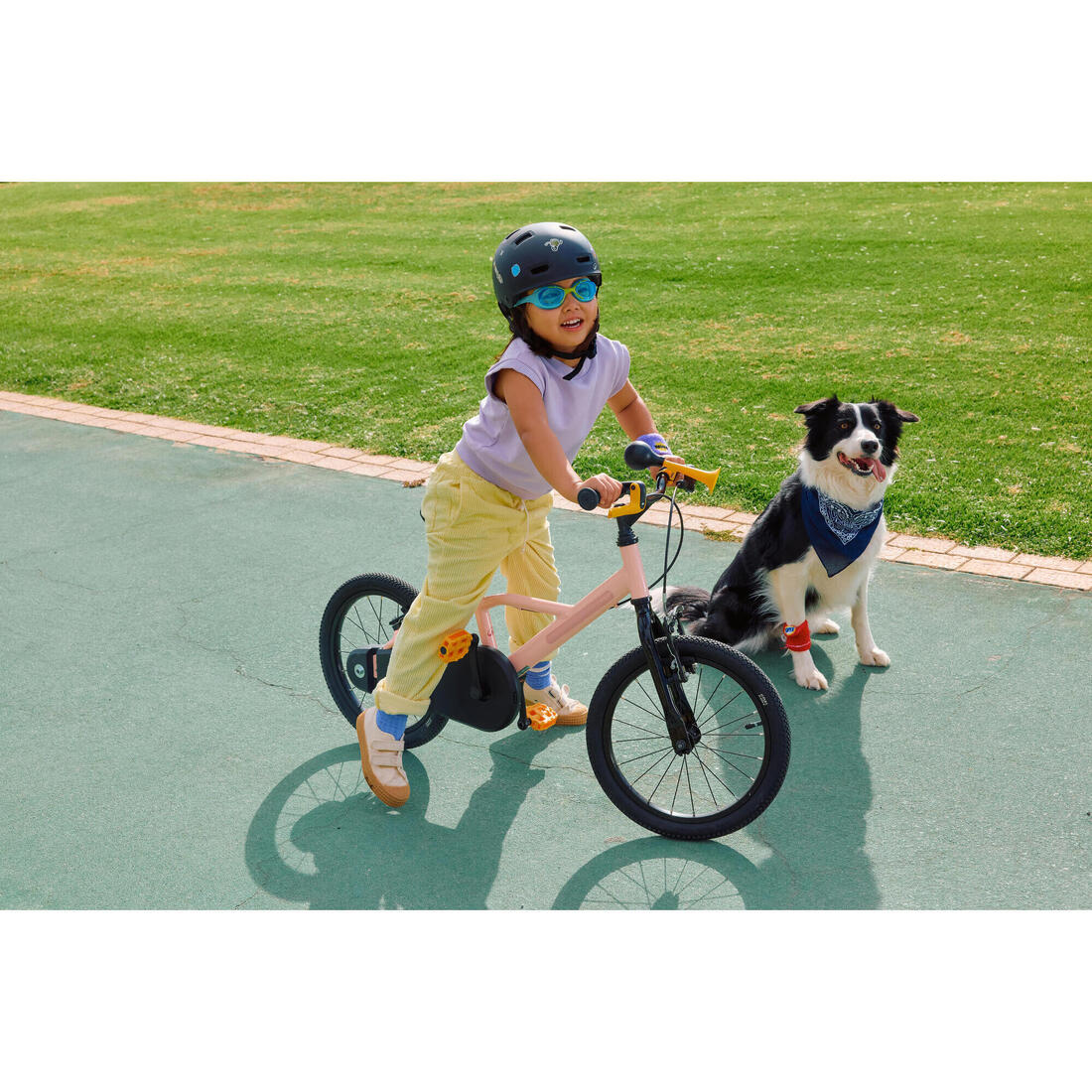 BICICLETA NIÑO DISCOVER500 4 A 6 AÑOS  - CUADRO ACERO 16" ROSADA PERLA - Image 30