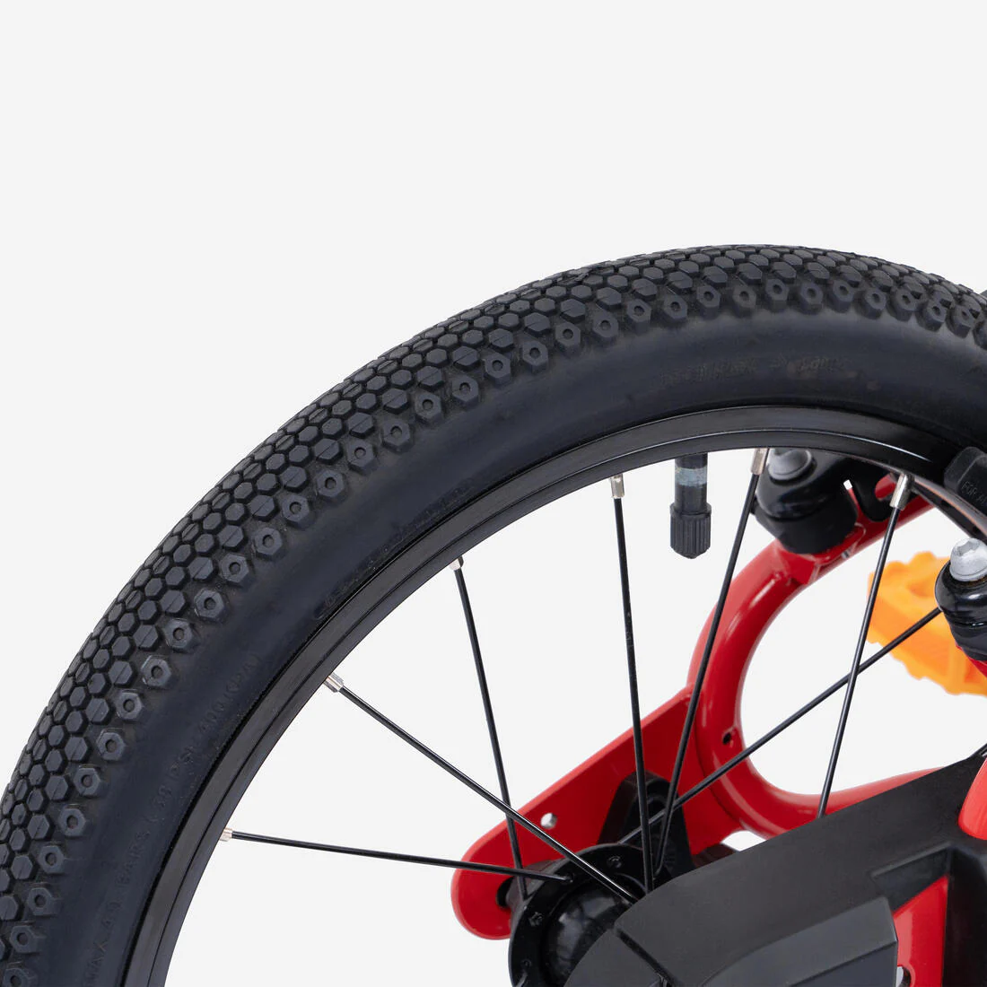 BICICLETA NIÑO FLAME500 - CUADRO ACERO 16" ROJA - Image 3