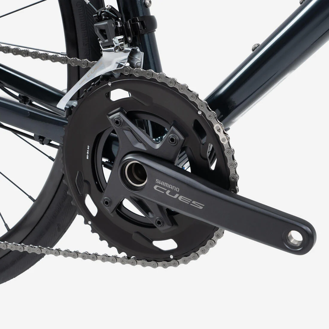 BICICLETA DE RUTA EDR AF CUES 2X10 CUADRO ALUMINIO - VERDE OSCURO - Image 11