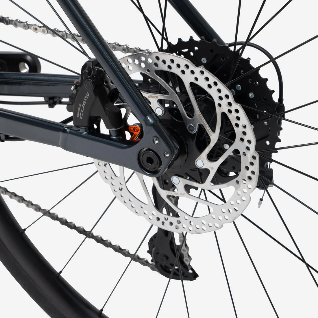 BICICLETA DE RUTA EDR AF CUES 2X10 CUADRO ALUMINIO - VERDE OSCURO - Image 13