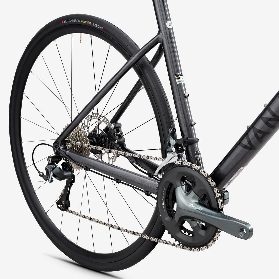 BICICLETA DE RUTA NCR SHIMANO TIAGRA 2X10 - CUADRO ALUMINIO GRIS - Image 5