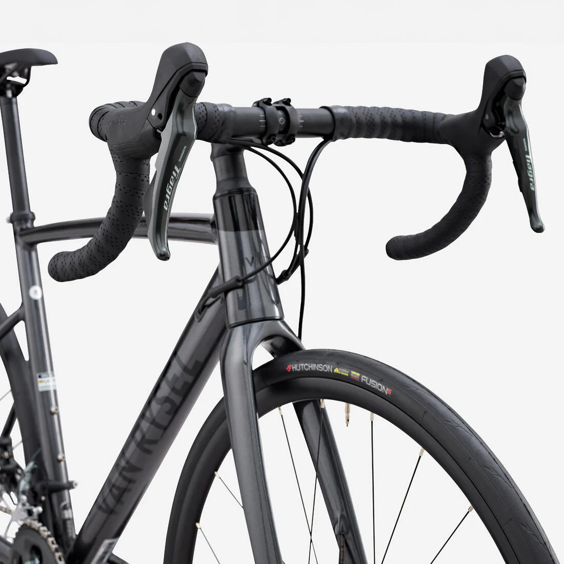 BICICLETA DE RUTA NCR SHIMANO TIAGRA 2X10 - CUADRO ALUMINIO GRIS - Image 6