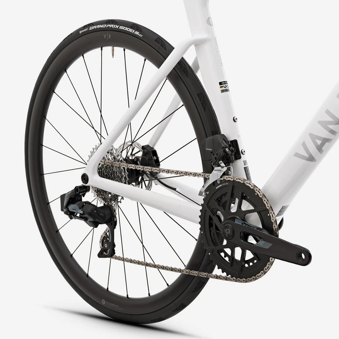 BICICLETA DE RUTA RCR SRAM RIVAL AXS E1 SENSOR QUARQ 2X12 V - BLANCA - Image 10