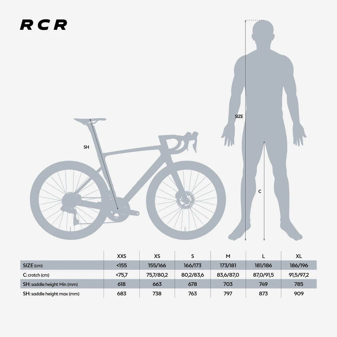 BICICLETA DE RUTA RCR SRAM RIVAL AXS E1 SENSOR QUARQ 2X12 V - BLANCA - Image 25