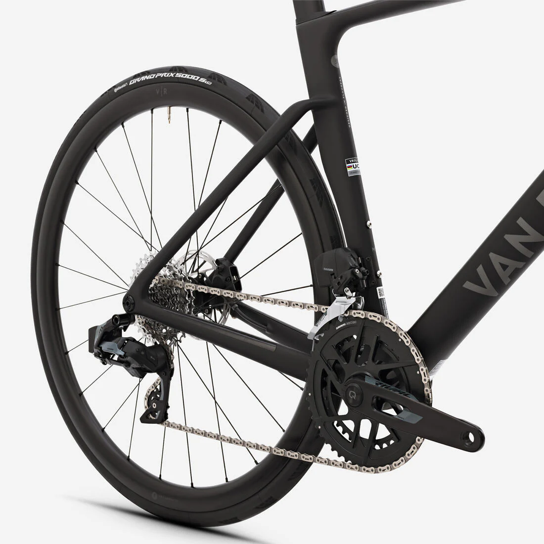 BICICLETA DE RUTA RCR SRAM RIVAL AXS E1 SENSOR QUARQ 2X12 V - BLANCA - Image 8