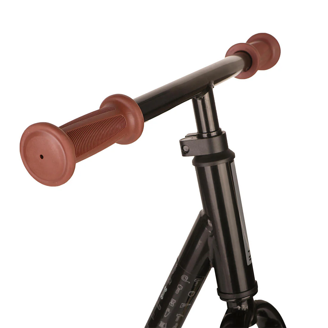 BICICLETA SIN PEDALES RUNRIDE500 10"  - NEGRA NIÑOS - Image 3