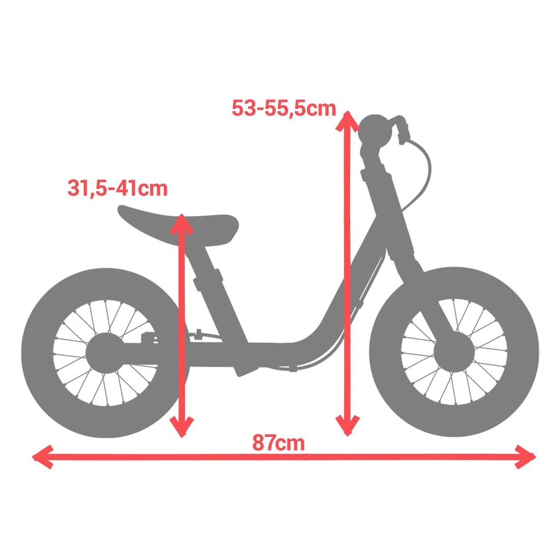 BICICLETA SIN PEDALES NIÑOS ALUMINIO RUNRIDE 900 12'' - Image 10