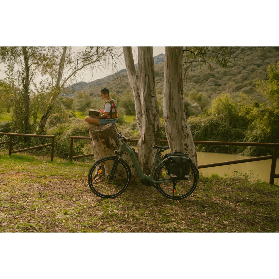 BICICLETA TODOTERRENO E-ACTV 500 ELÉCTRICA MOTOR CENTRAL CUADRO BAJO - Image 11