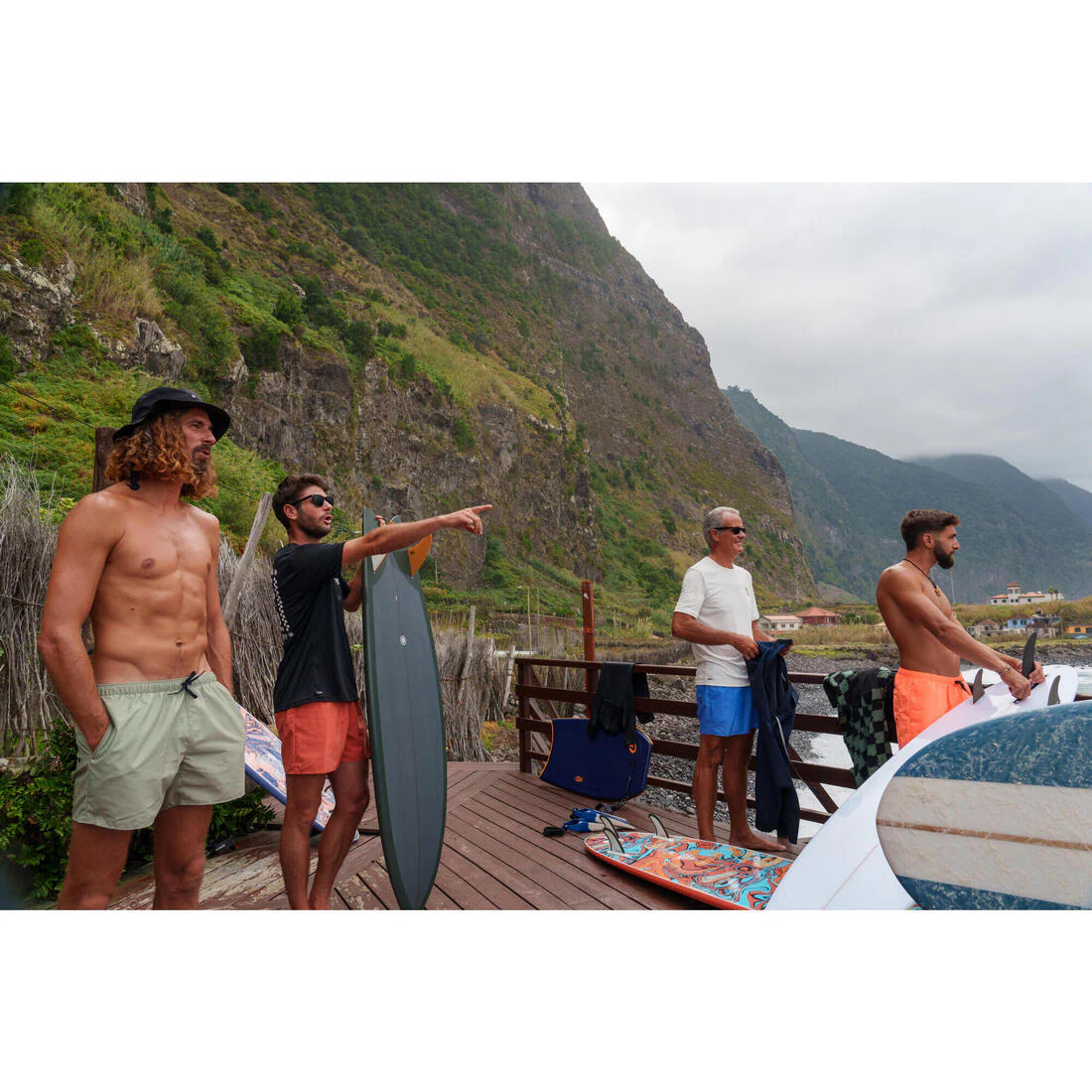 BOARDSHORT SURF HOMBRE 100 HENDAIA - Image 23