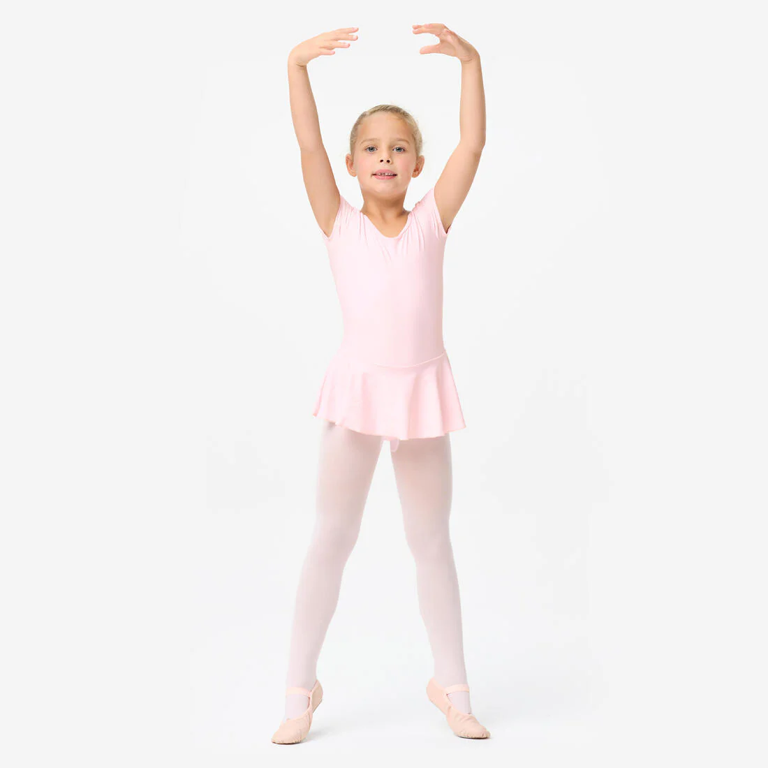 BODY CON FALDA DANZA CLÁSICA NIÑA ROSADO - Image 2