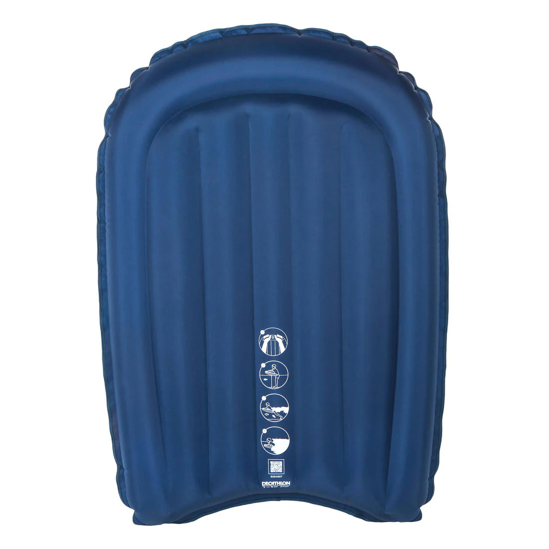 Bodyboard inflable azul compacto - Image 4