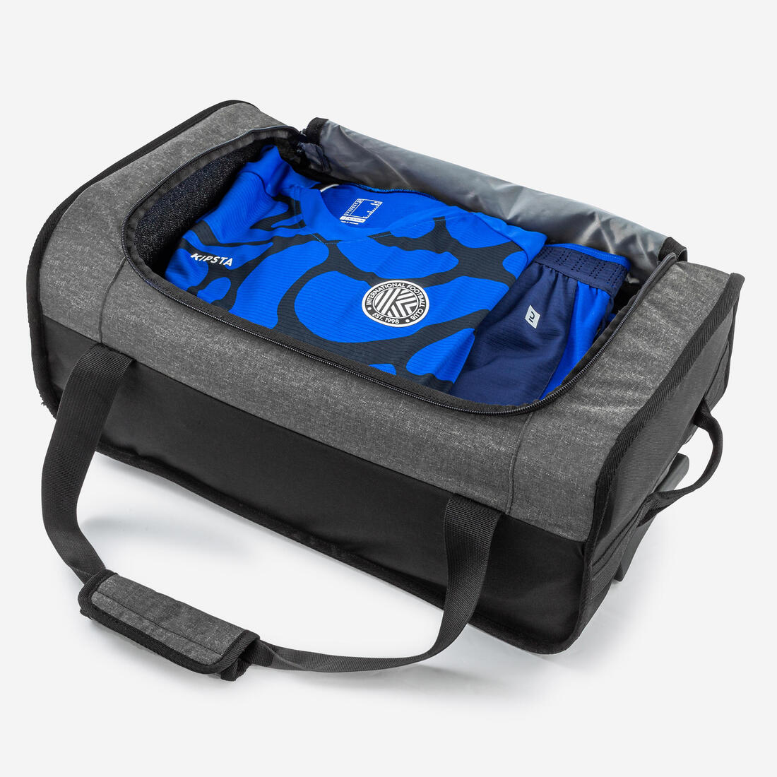 BOLSO DEPORTIVO CON RUEDAS 30 LITROS GRIS - Image 7
