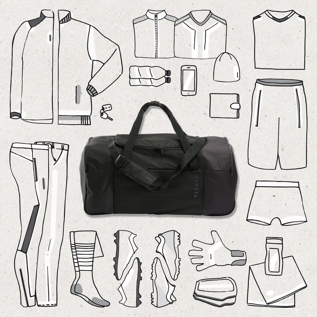 BOLSO DEPORTIVO ESSENTIAL 75 L - Image 10