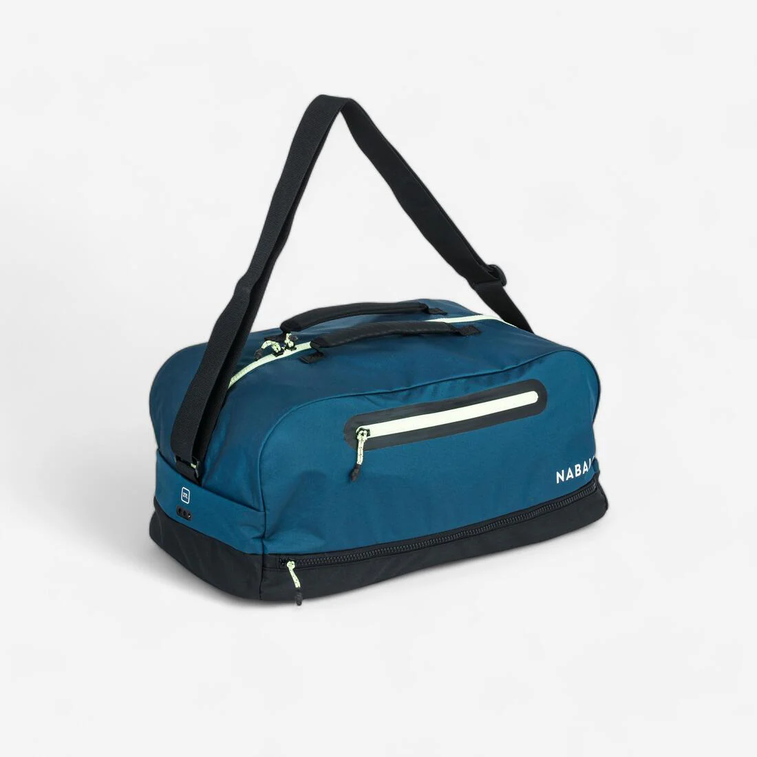 BOLSO DUFFLE BAG NATACIÓN AZUL NEGRO 3 COMPARTIMENTOS 27 L - Image 2