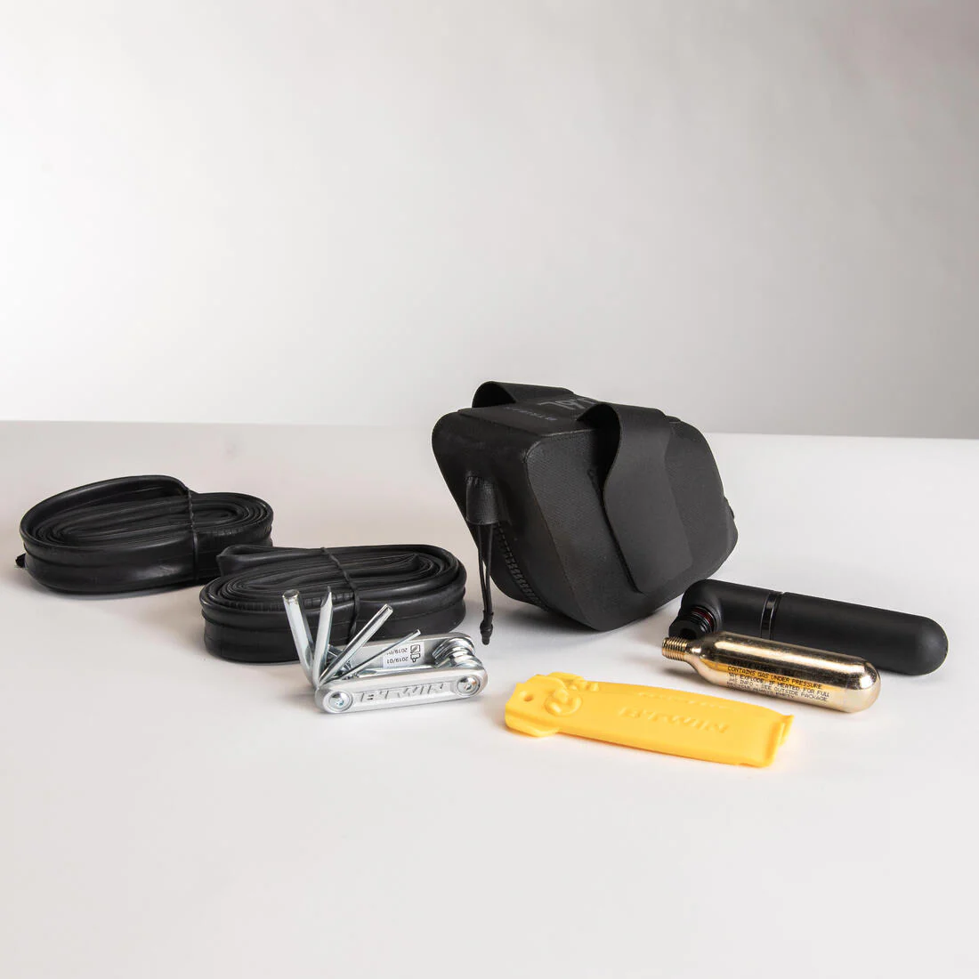 BOLSO PARA BICICLETAS SILLÍN 0,6 LITROS NEGRO - Image 5