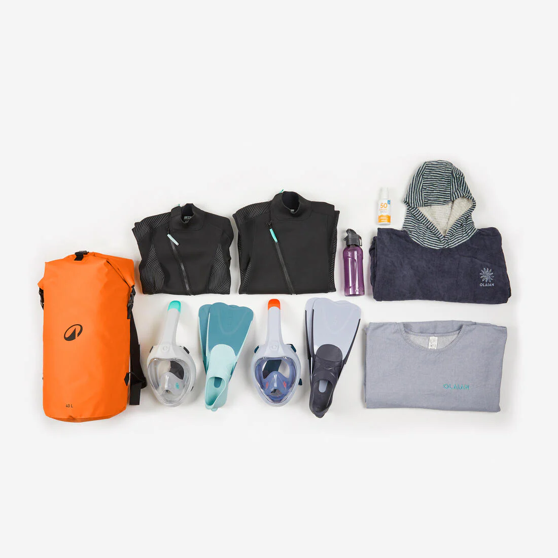 BOLSO PETATE NARANJO IMPERMEABLE IPX6 40 L - Image 9