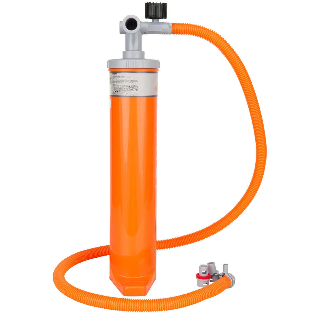 BOMBÍN MANUAL CANOA KAYAK BAJA PRESIÓN DOBLE ACCIÓN 2 X 2,6 L 1-8 PSI - Image 2
