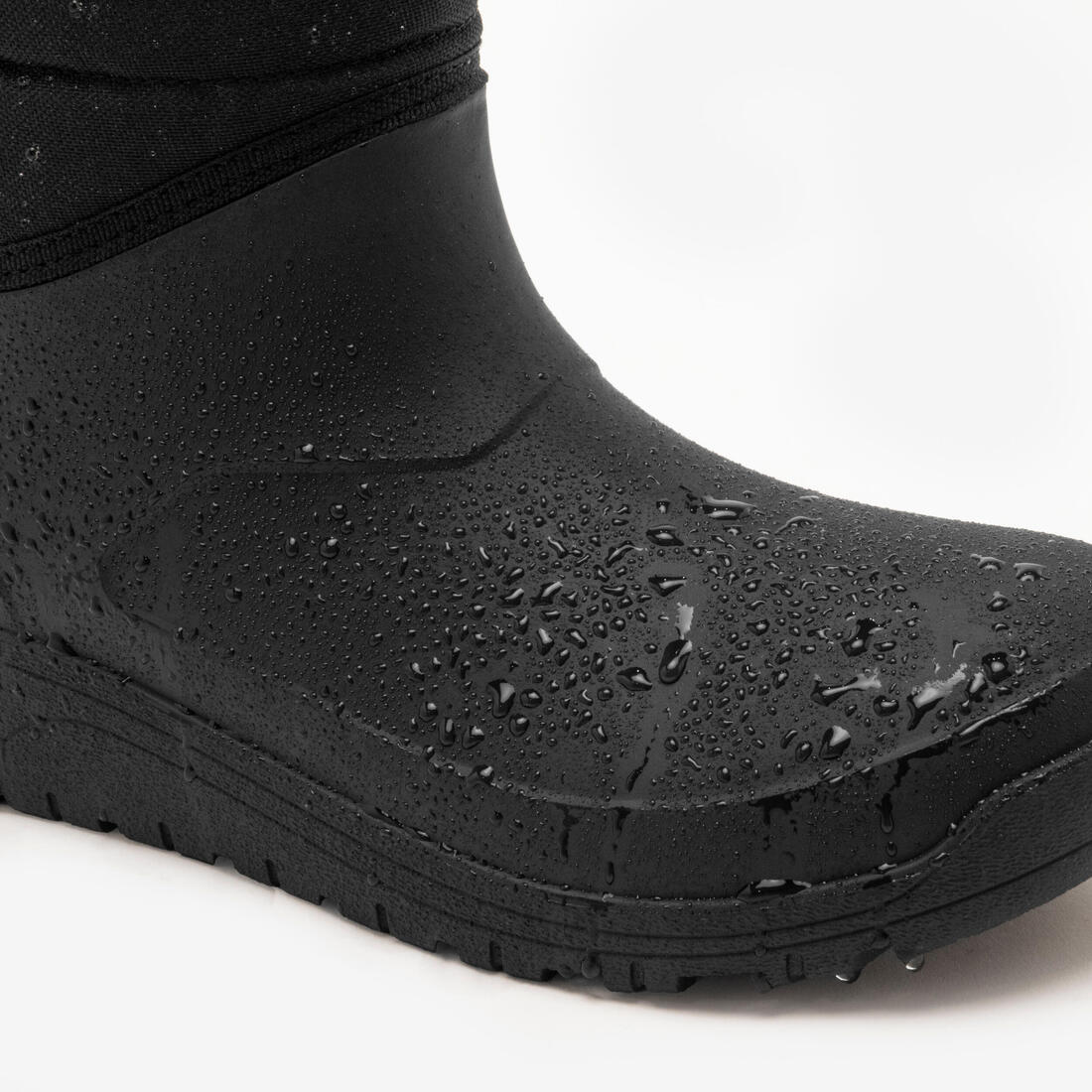 BOTAS CÁLIDAS DE SENDERISMO NIEVE IMPERMEABLES MUJER NH100 MID - Image 3