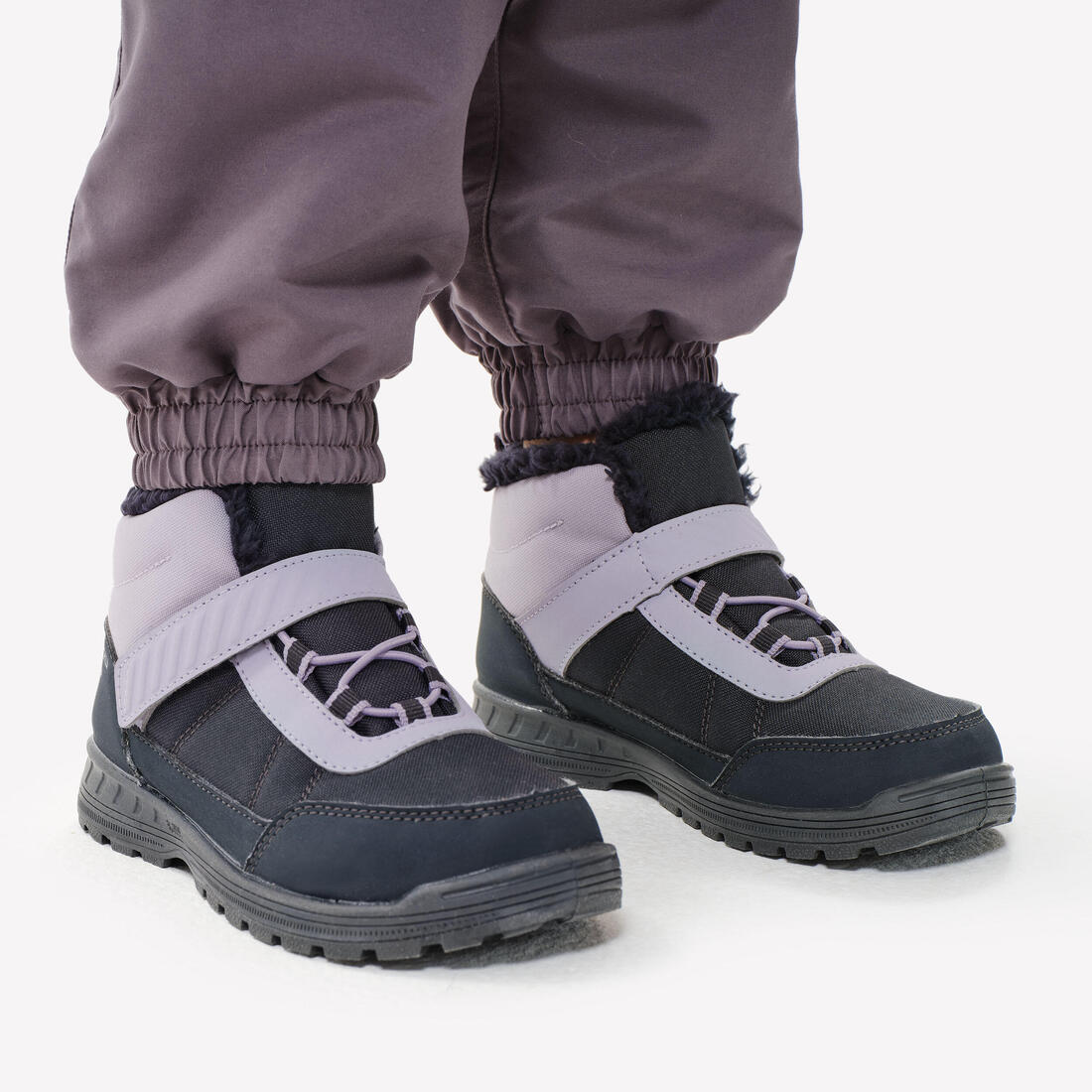 BOTAS CÁLIDAS IMPERMEABLES DE SENDERISMO CON VELCRO - Image 12