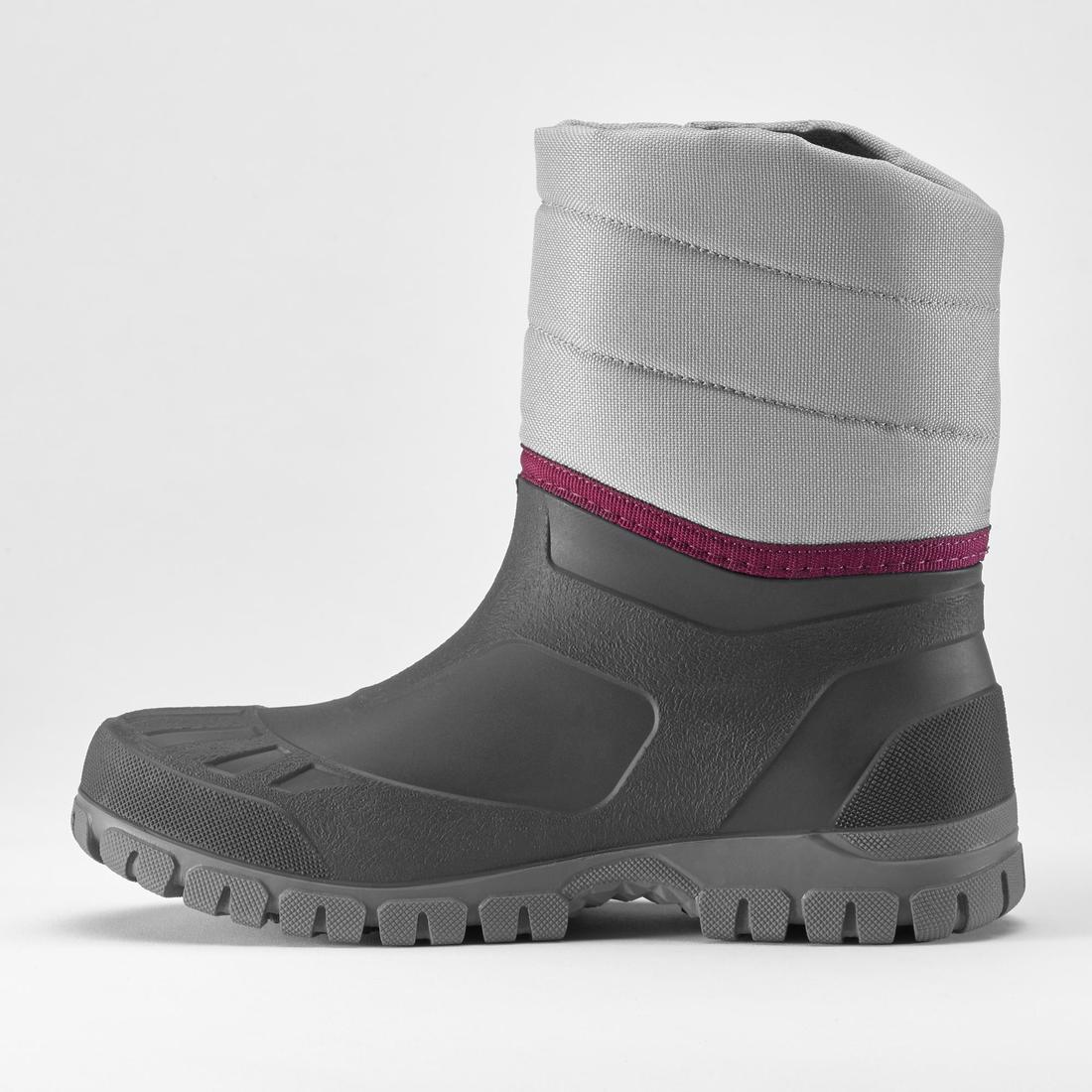 BOTAS DE NIEVE CÁLIDAS IMPERMEABLES MUJER SH100 CAÑA ALTA - Image 3