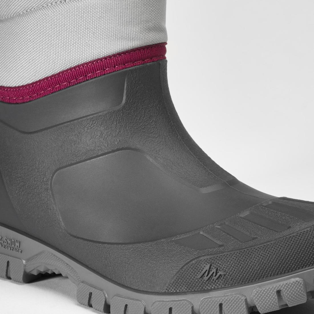 BOTAS DE NIEVE CÁLIDAS IMPERMEABLES MUJER SH100 CAÑA ALTA - Image 5
