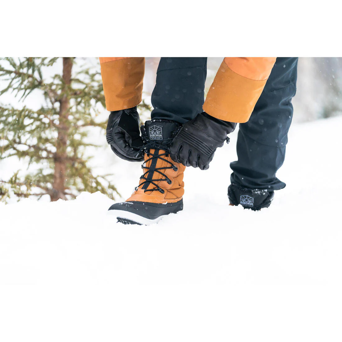 BOTAS IMPERMEABLES DE SENDERISMO NIEVE HOMBRE NH500 - Image 10