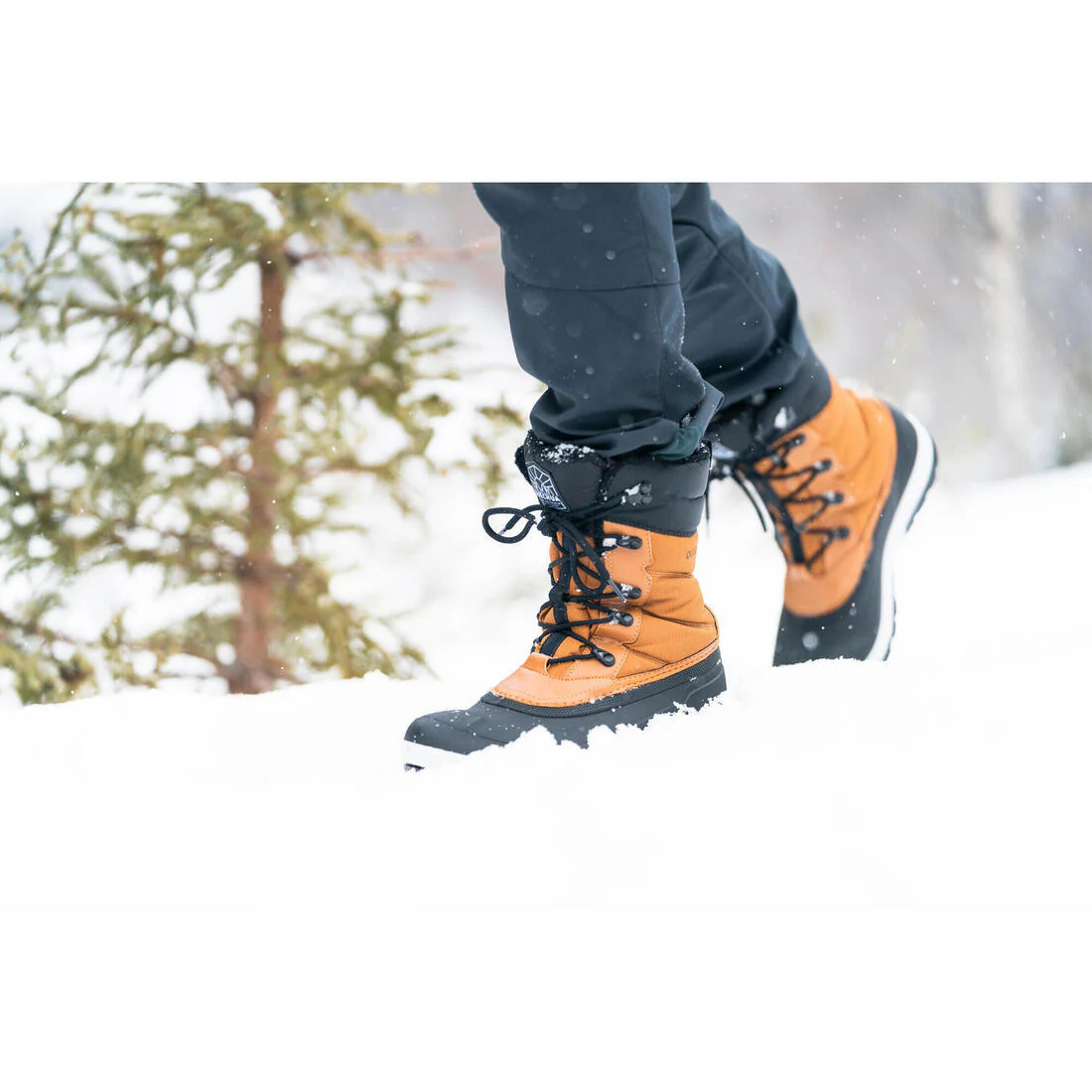 BOTAS IMPERMEABLES DE SENDERISMO NIEVE HOMBRE NH500 - Image 8
