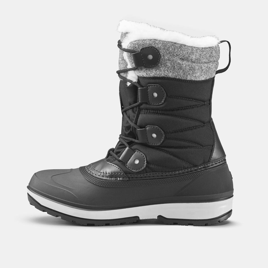 BOTAS DE SENDERISMO NIEVE IMPERMEABLES MUJER NH500 - Image 3