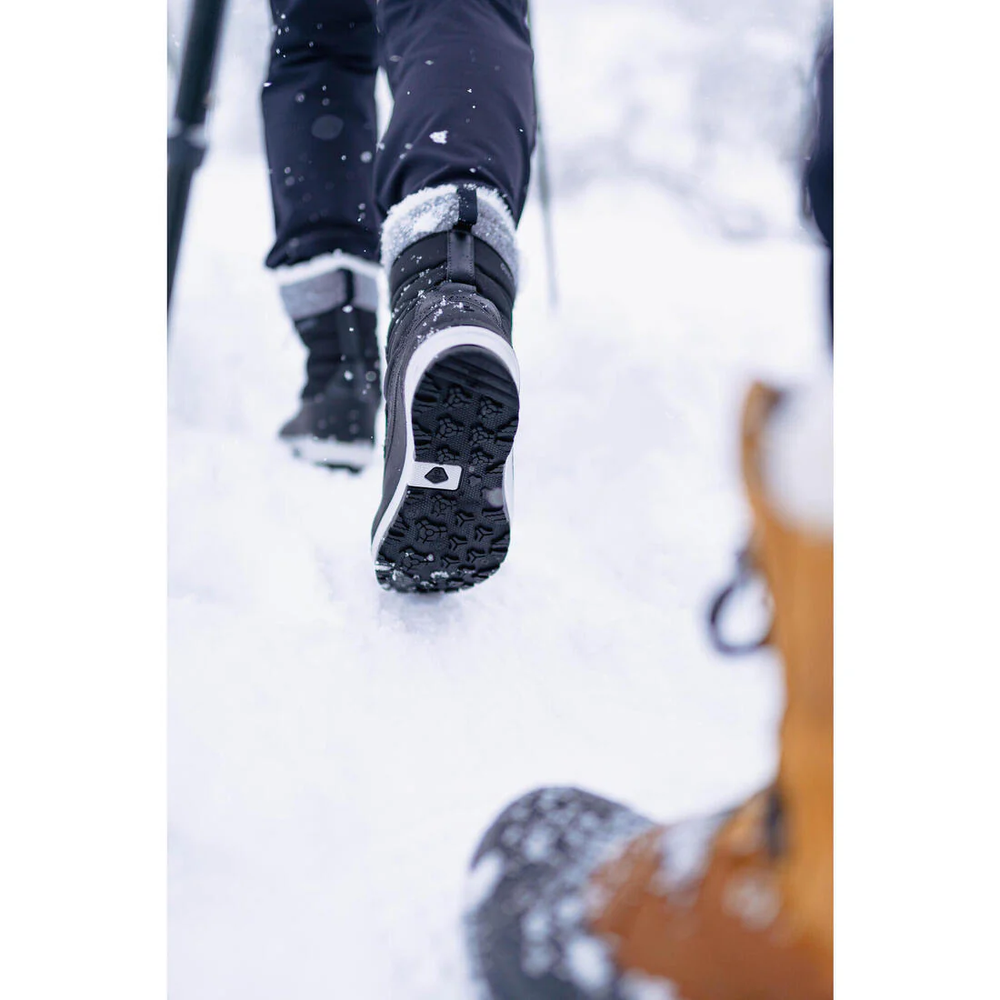 BOTAS DE SENDERISMO NIEVE IMPERMEABLES MUJER NH500 - Image 7