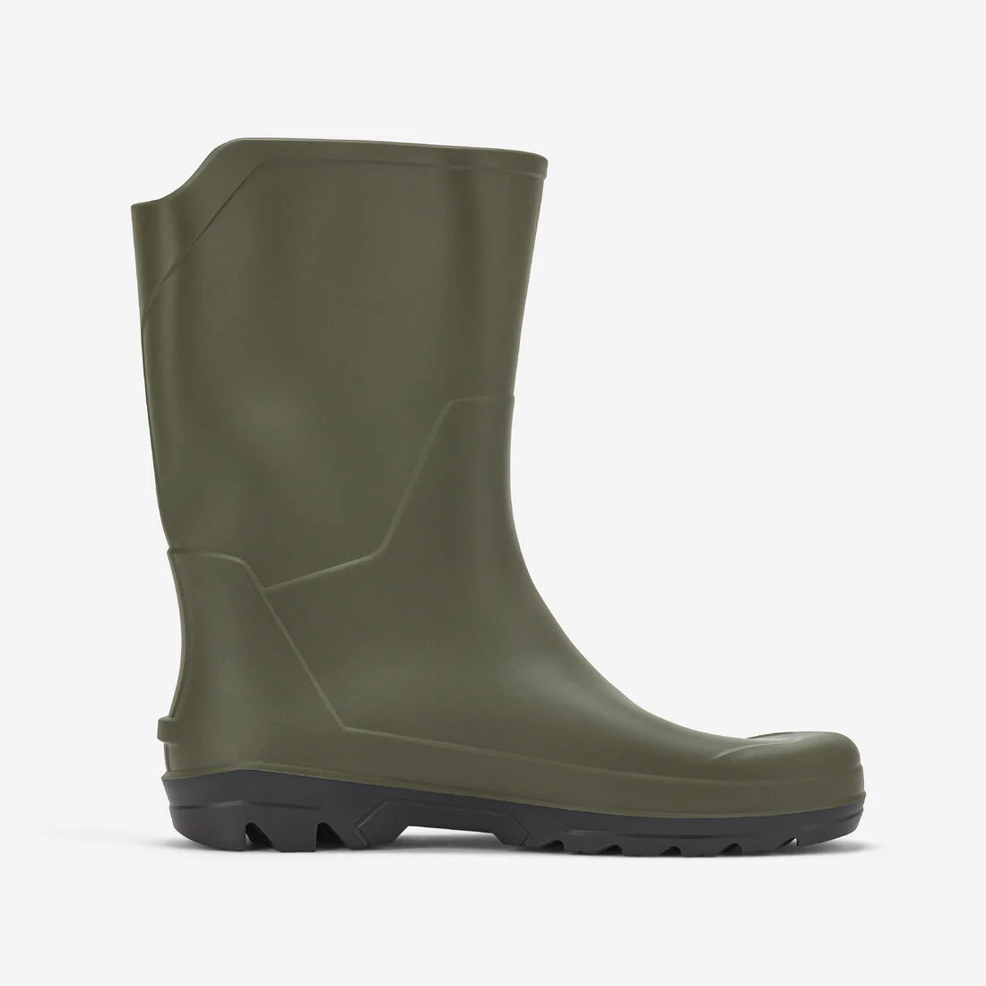 BOTAS LLUVIA ADULTO SOLOGNAC LAND 100 CORTAS IMPERMEABLES LIVIANAS - Image 6