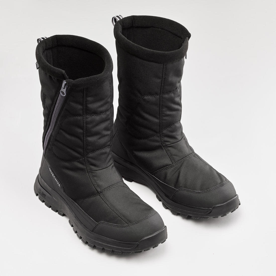 BOTAS NIEVE CÁLIDAS IMPERMEABLES SENDERISMO HOMBRE SH100 CIERRE - Image 2