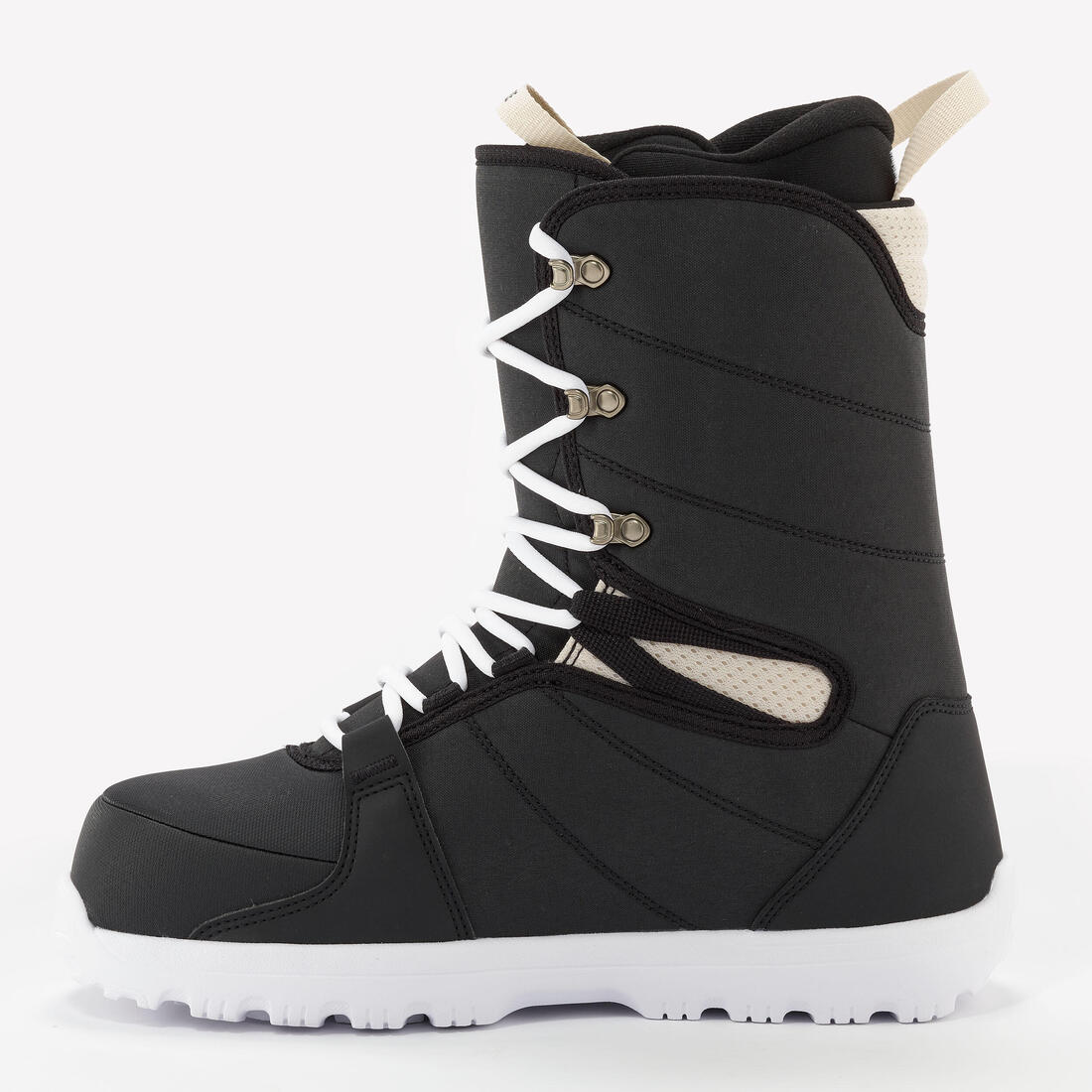 Botas Snowboard hombre negro blanco - SNB100 - Image 6